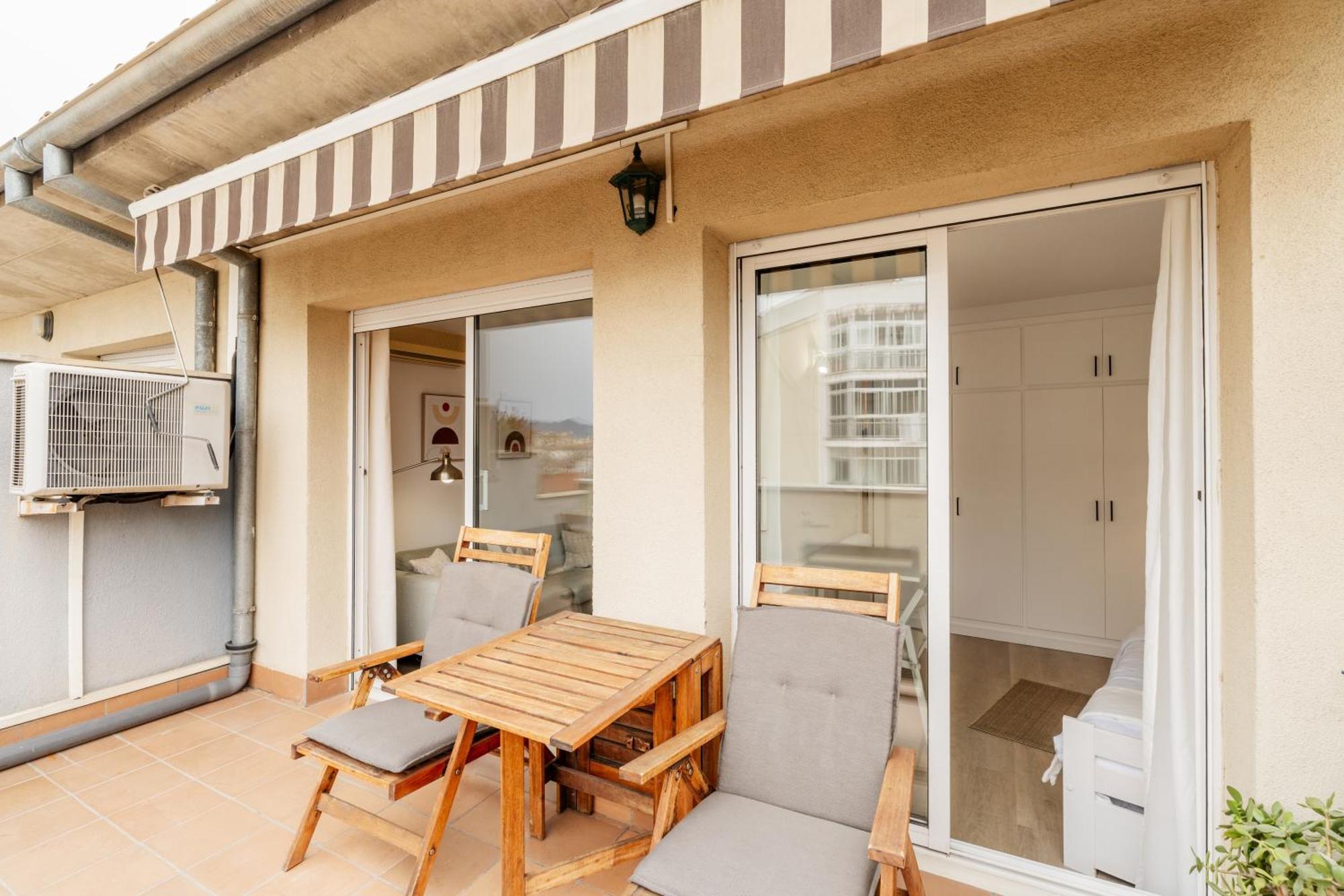Apartamento Con Dos Grandes Terrazas En Girona Eksteriør billede