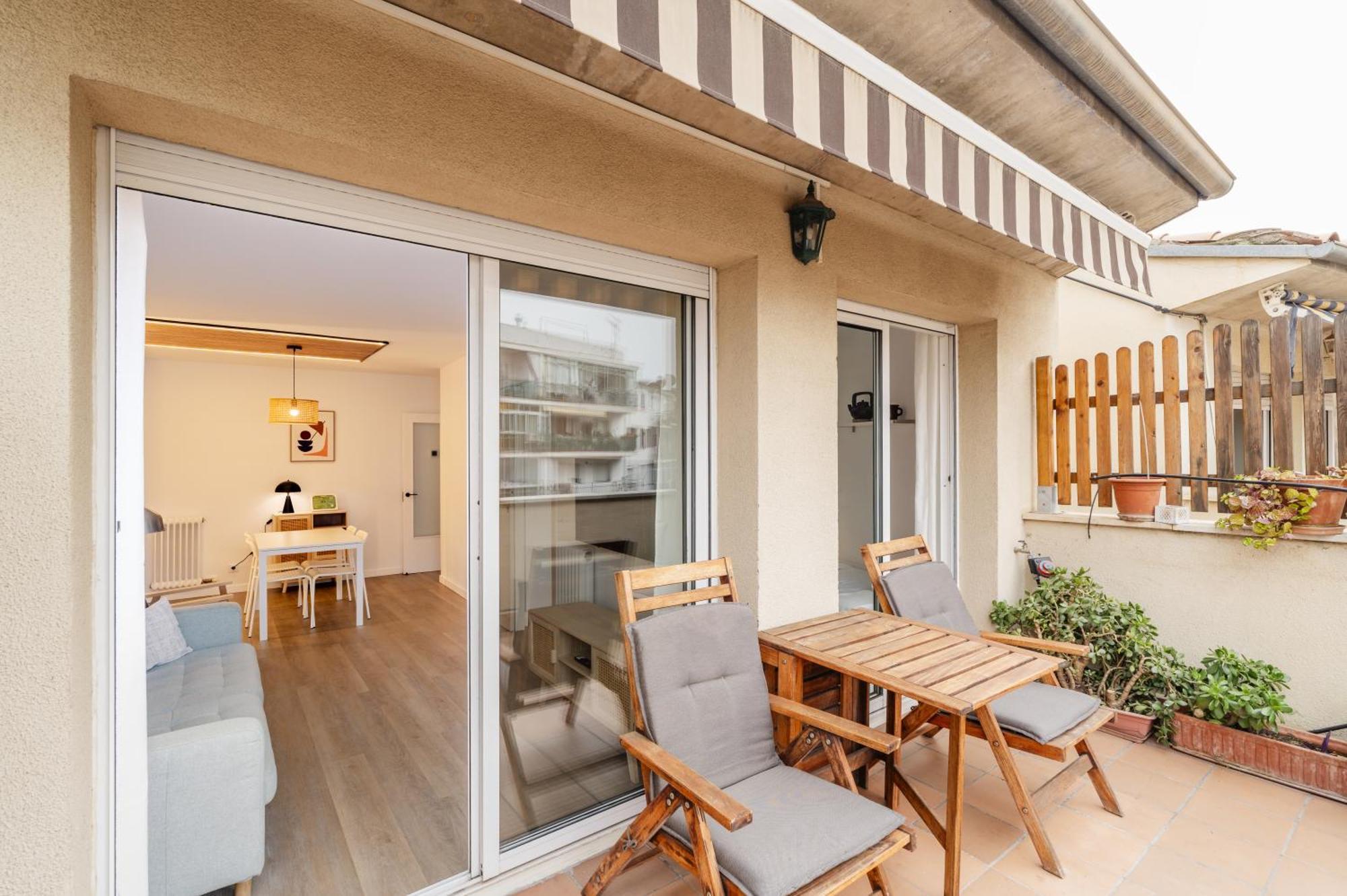 Apartamento Con Dos Grandes Terrazas En Girona Eksteriør billede