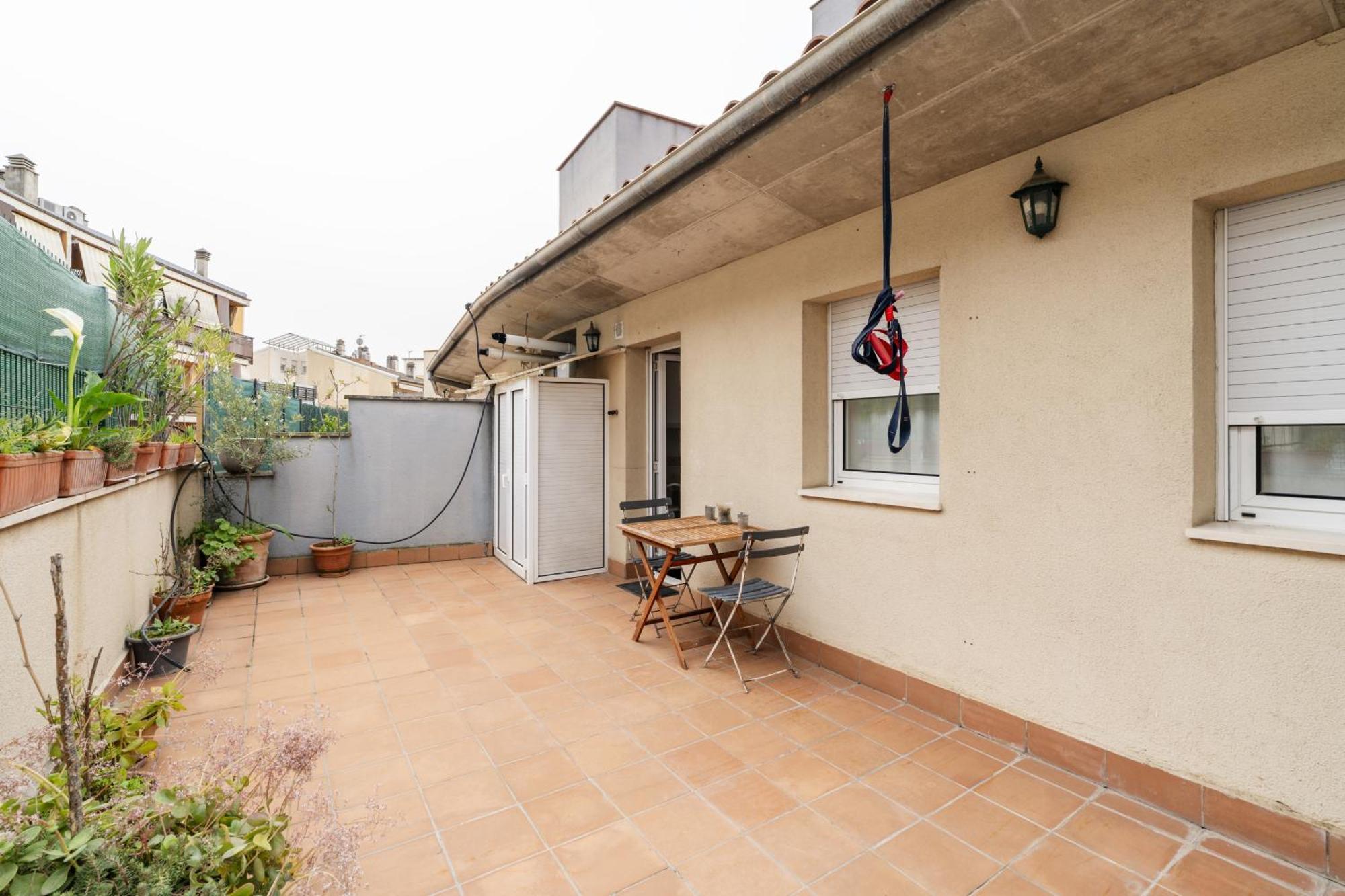 Apartamento Con Dos Grandes Terrazas En Girona Eksteriør billede