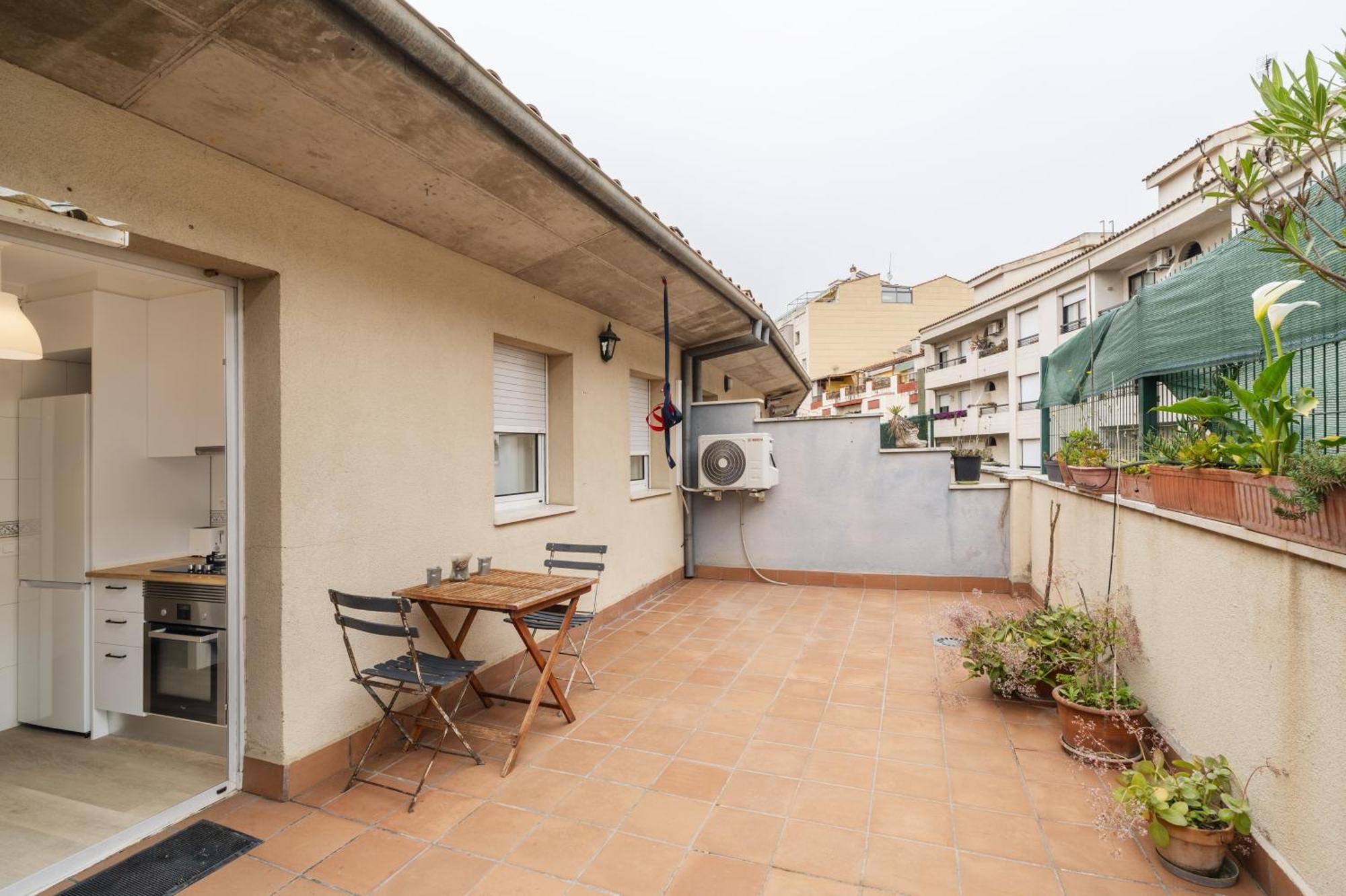 Apartamento Con Dos Grandes Terrazas En Girona Eksteriør billede